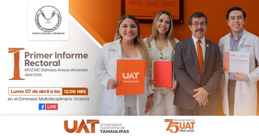 Primer Informe Rectoral MVZ Dámaso Anaya Alvarado