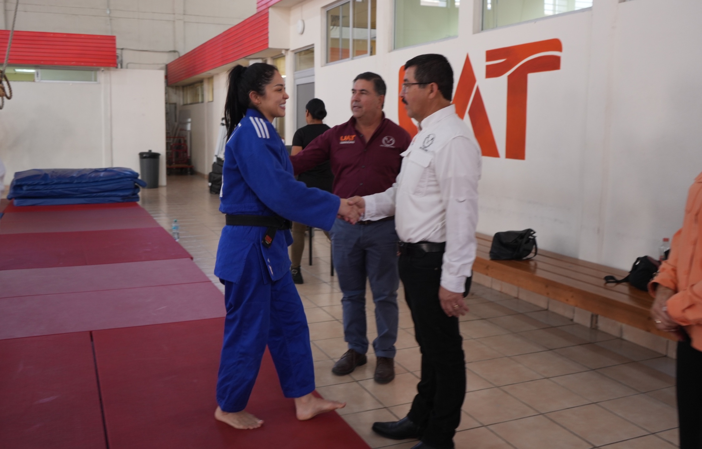 Impulsa el rector Dámaso Anaya el deporte de alto rendimiento en la UAT