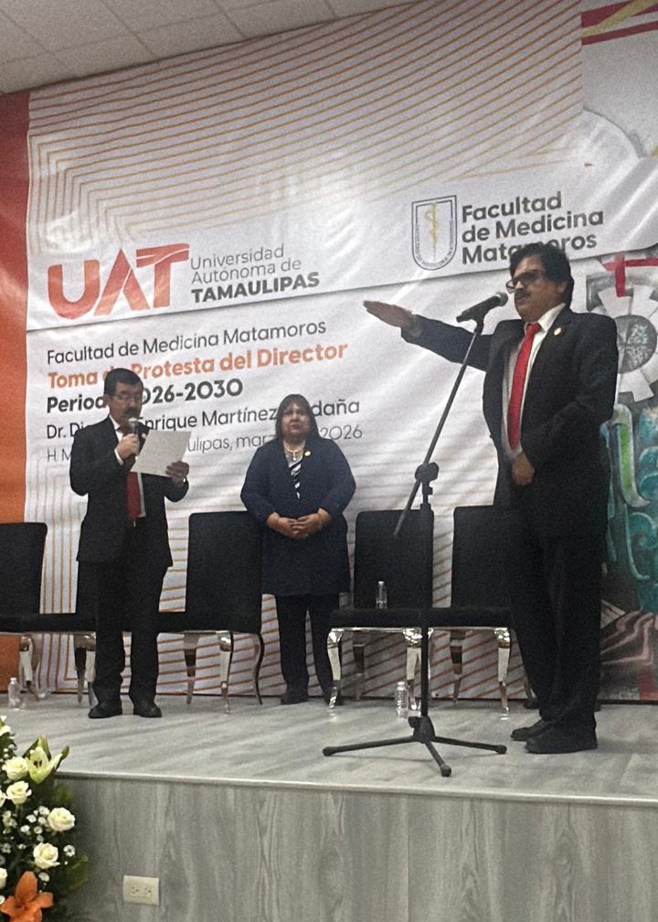 Inicia nueva gestión en la Facultad de Medicina Matamoros