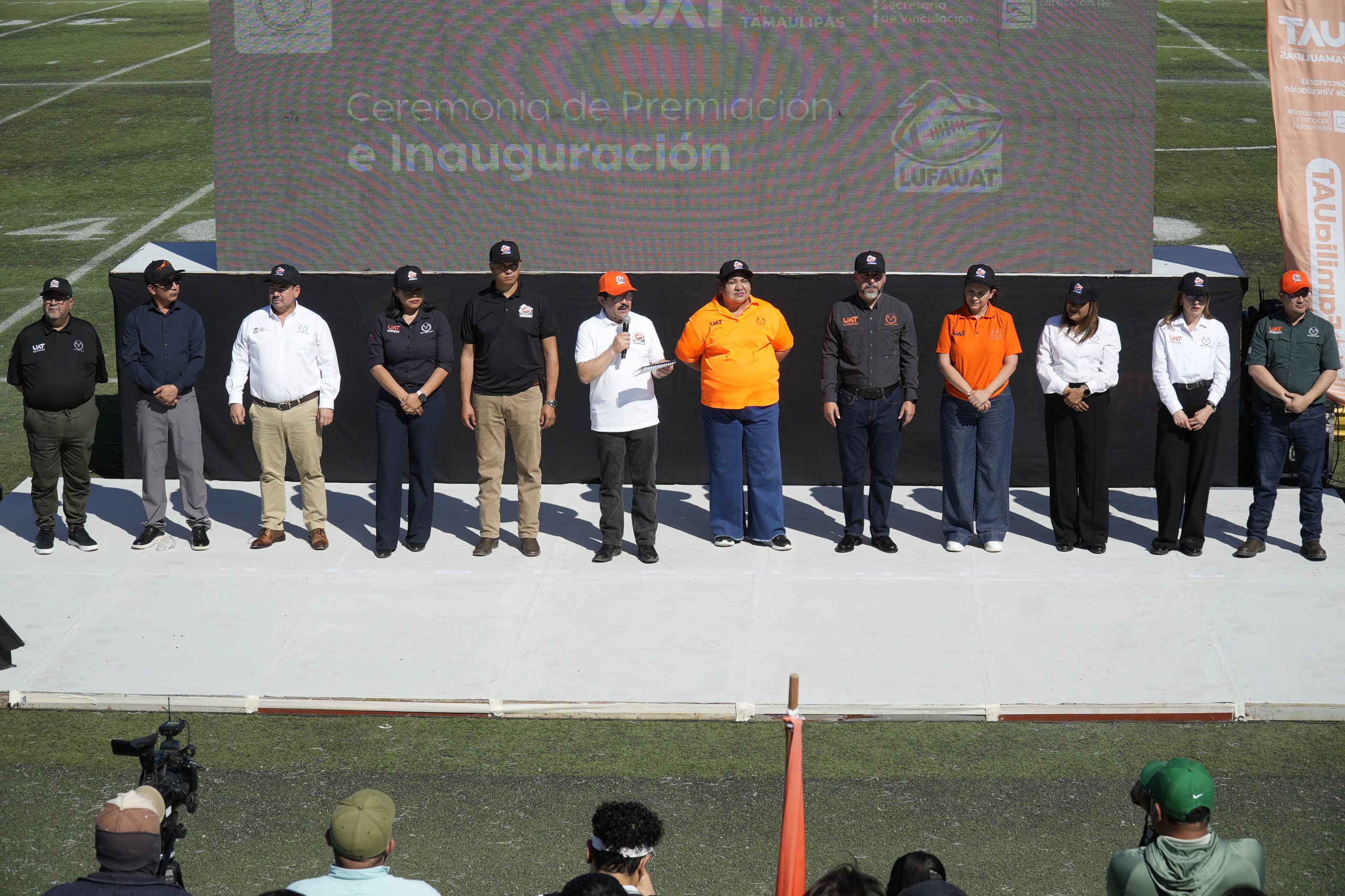 El rector Dámaso Anaya inaugura la temporada 2026 de la LUFAUAT